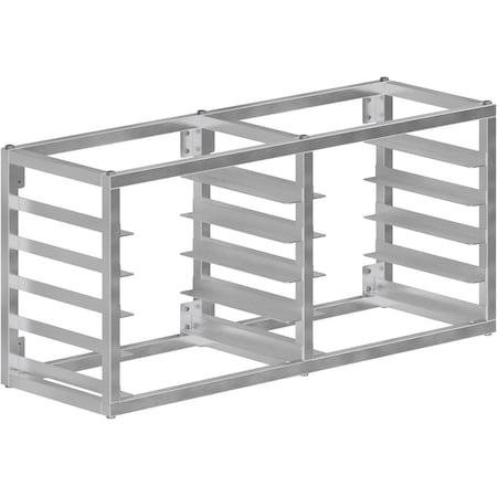 Amgood AmGood 10 Tier Wall Mounted Half Size Sheet / Bun Pan Rack. 40 in. x 13 in. x 18 in. BPR WM-HALF-10-Z